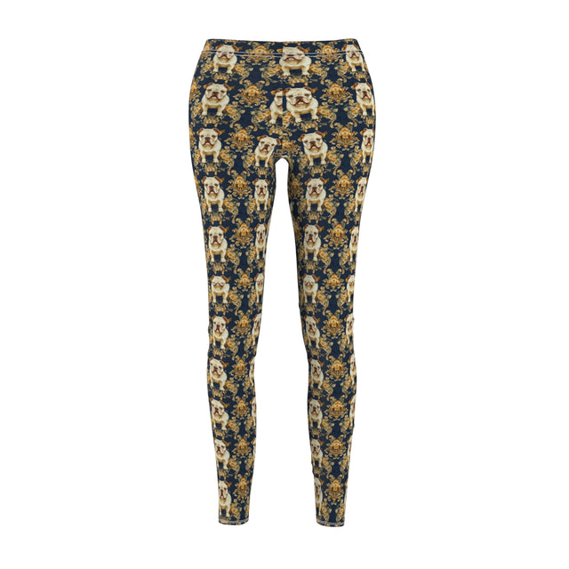 Golden Royal Bulldogs Leggings