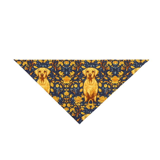 Golden Tapestry Labs Pet Bandana