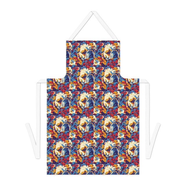 Hawaiian Holiday Bulldogs Apron