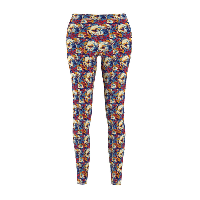 Hawaiian Holiday Bulldogs Leggings