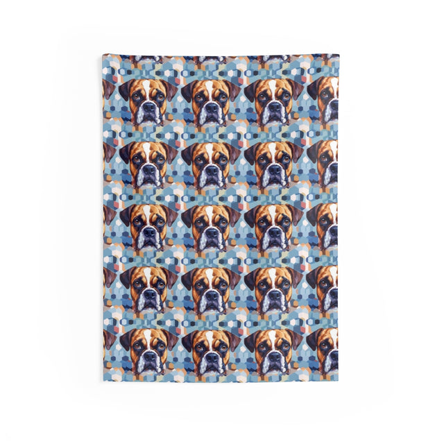 Hexagonal Reverie Boxers Wall Tapestry