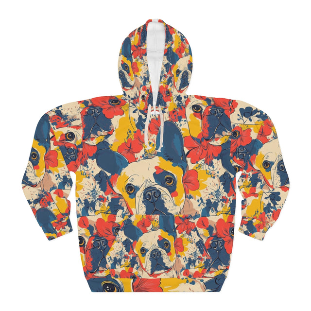 Hibiscus Haven Frenchies Hoodie