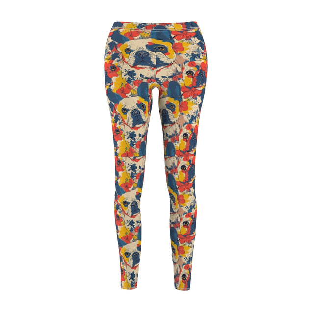 Hibiscus Haven Frenchies Leggings