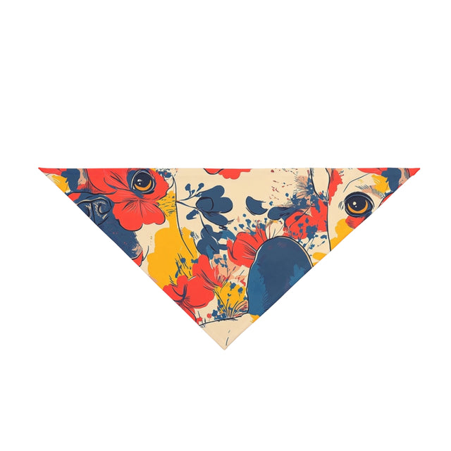 Hibiscus Haven Frenchies Pet Bandana