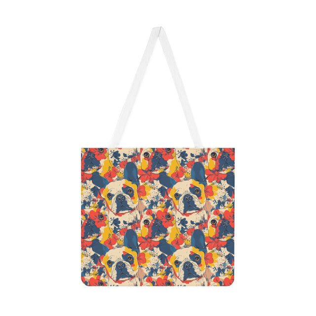 Hibiscus Haven Frenchies Tote Bag