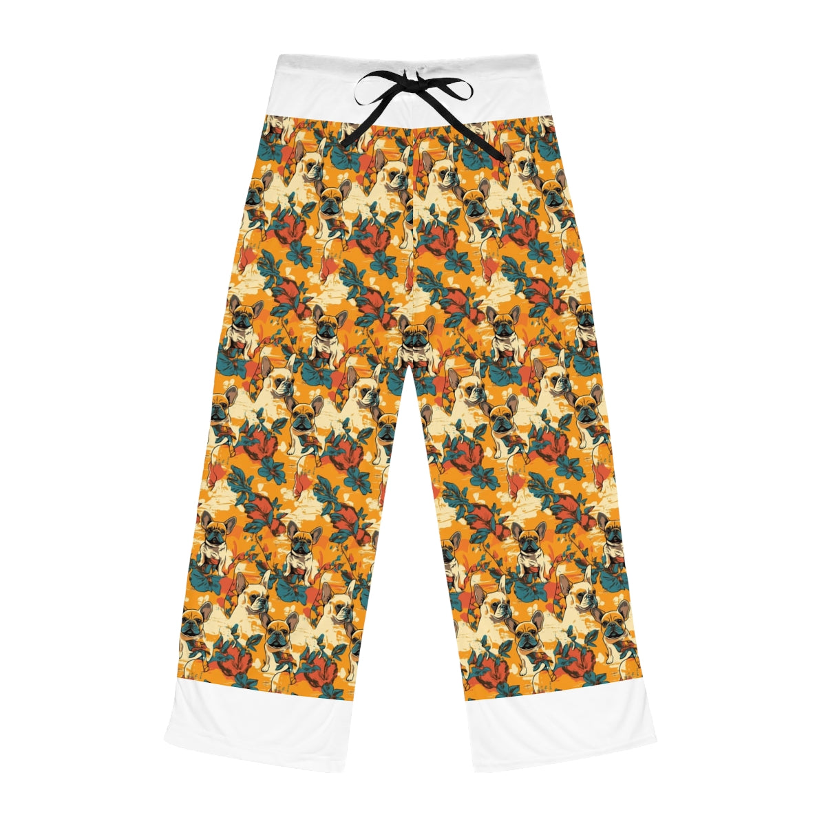 Hibiscus Sunset Frenchies Pajama Pants