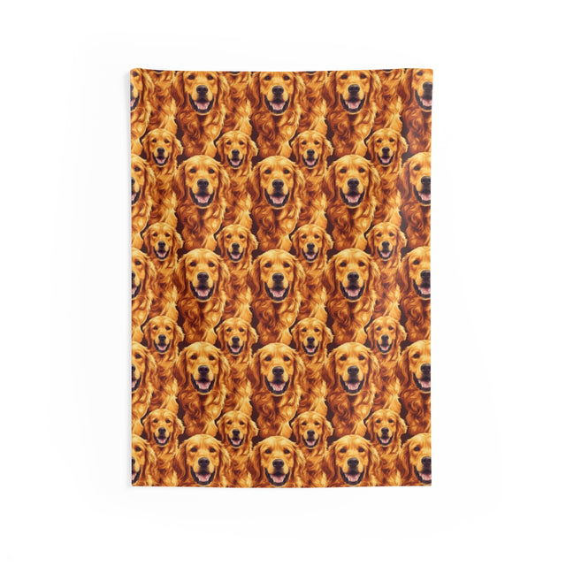 Honey Hour Retrievers Wall Tapestry