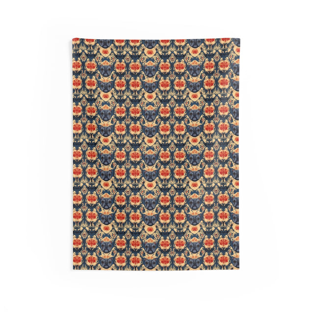 Imperial Frenchie Tapestry Wall Tapestry