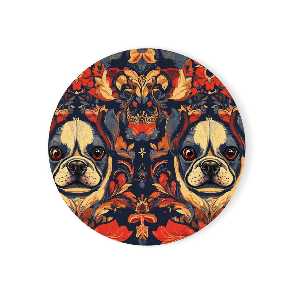 Imperial Garden Frenchies Coasters