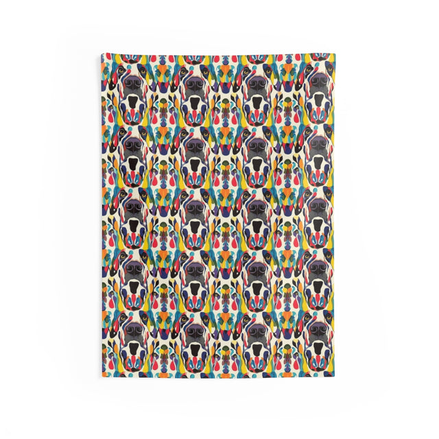 Kaleidoscope Danes Wall Tapestry