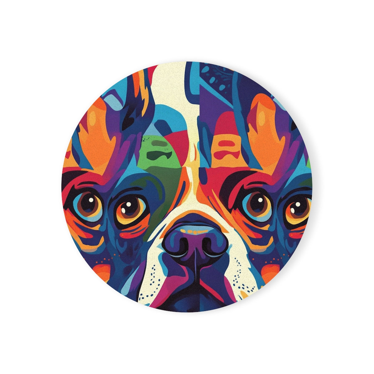 Kaleidoscope French Bulldog Dreams Coasters