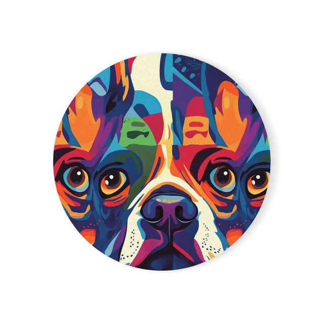 Kaleidoscope French Bulldog Dreams Coasters