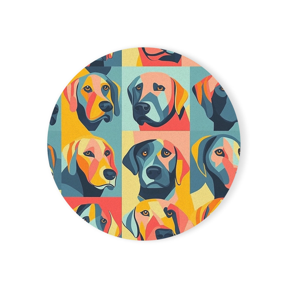 Kaleidoscope Labradors Coasters
