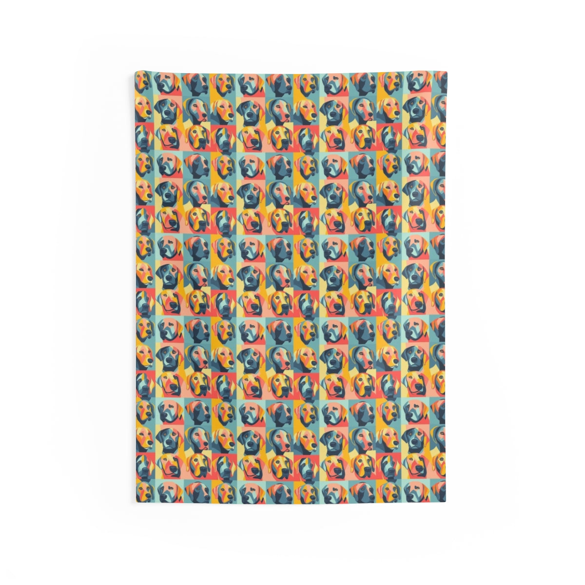 Kaleidoscope Labradors Wall Tapestry