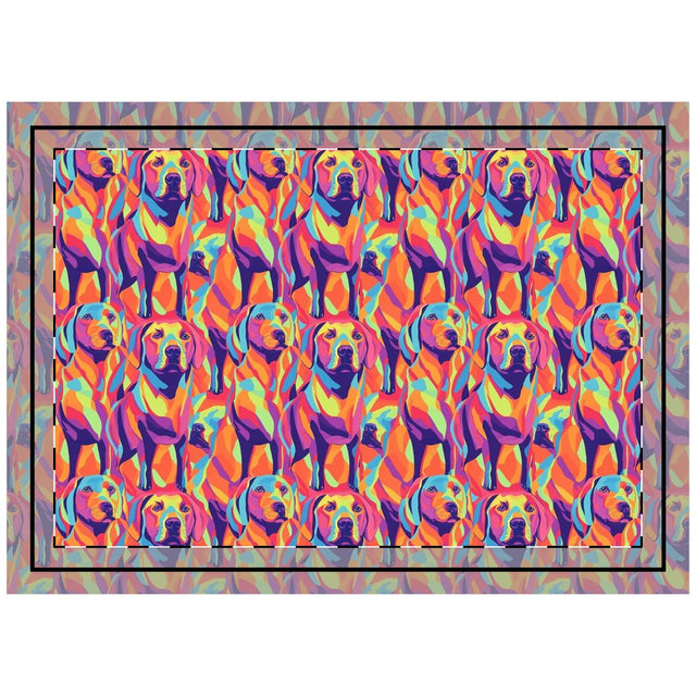 Kaleidoscope Labs Throw Pillow