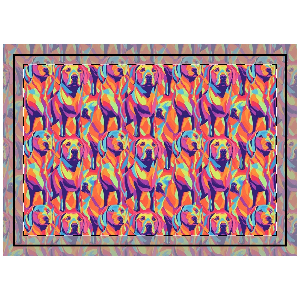 Kaleidoscope Labs Throw Pillow