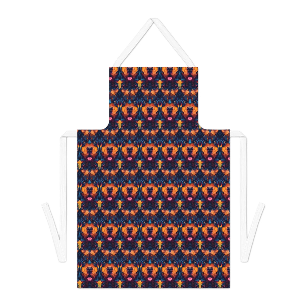 Kaleidoscope Rottweiler Dreams Apron