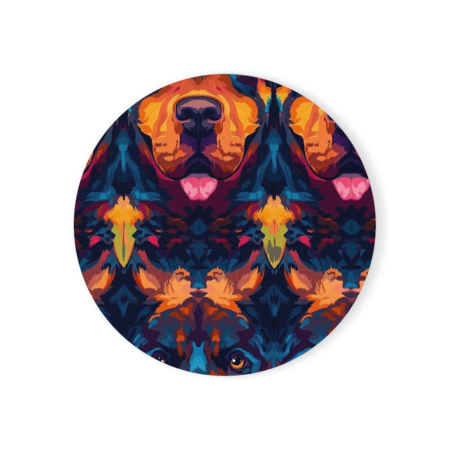 Kaleidoscope Rottweiler Dreams Coasters