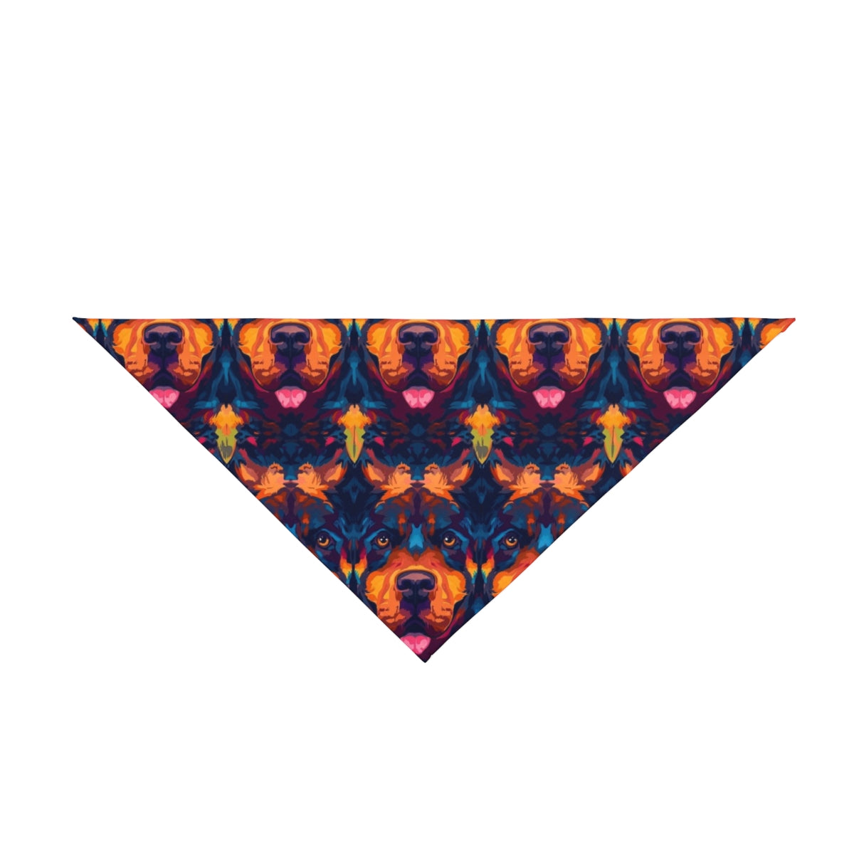 Kaleidoscope Rottweiler Dreams Pet Bandana