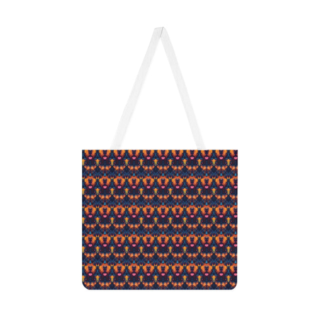 Kaleidoscope Rottweiler Dreams Tote Bag