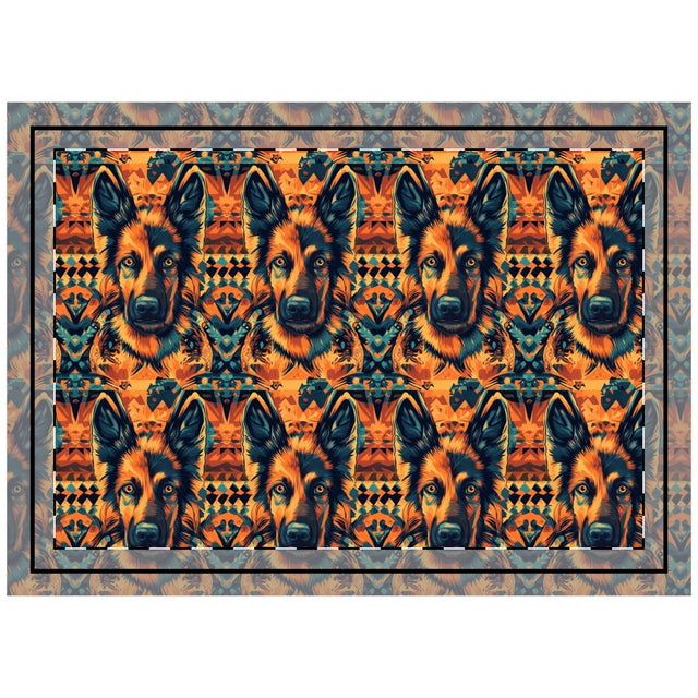 Kaleidoscope Shepherd Throw Pillow