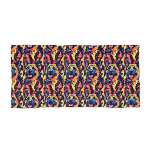 Kaleidoscope Shepherds Beach Towel