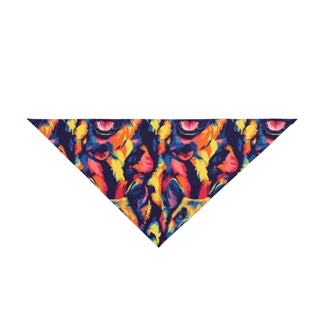 Kaleidoscope Shepherds Pet Bandana