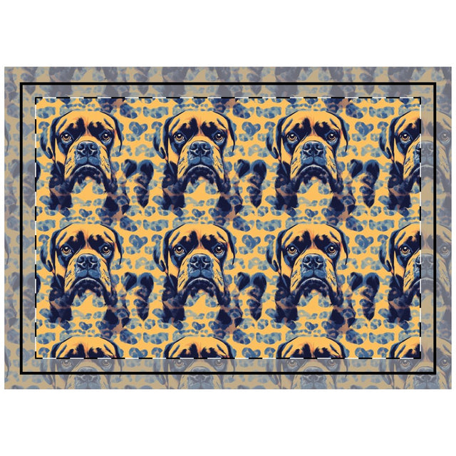 Leopard Sunset Boxer Throw Pillow