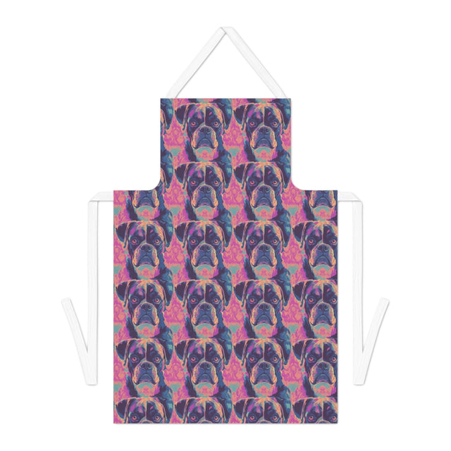 Magenta Neon Boxers Apron