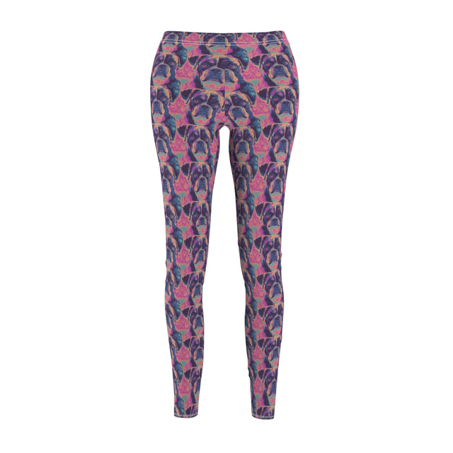 Magenta Neon Boxers Leggings