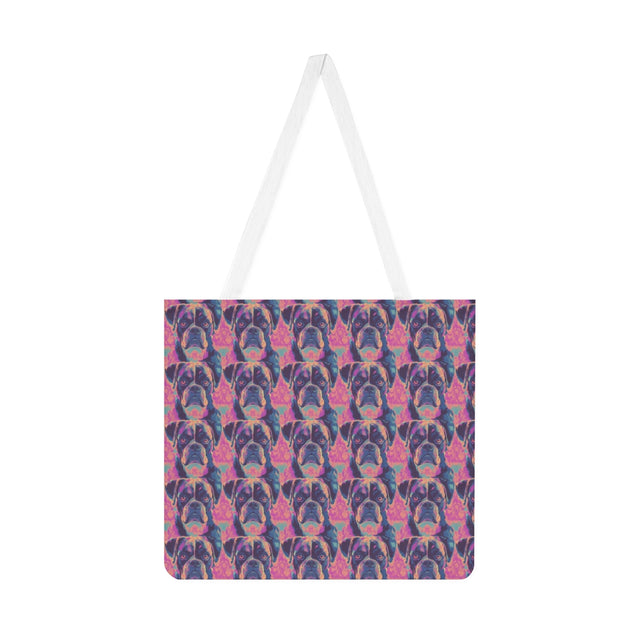 Magenta Neon Boxers Tote Bag