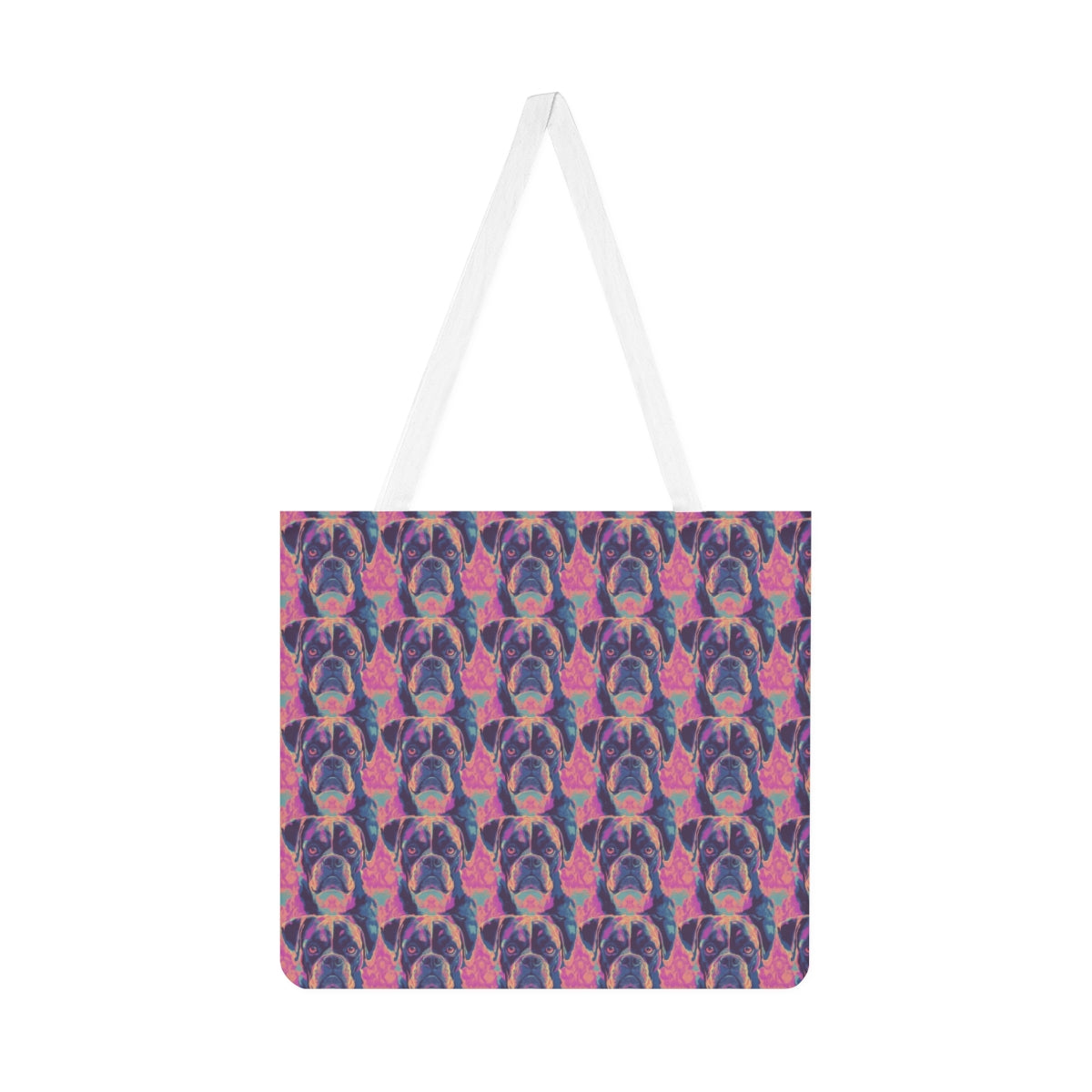 Magenta Neon Boxers Tote Bag