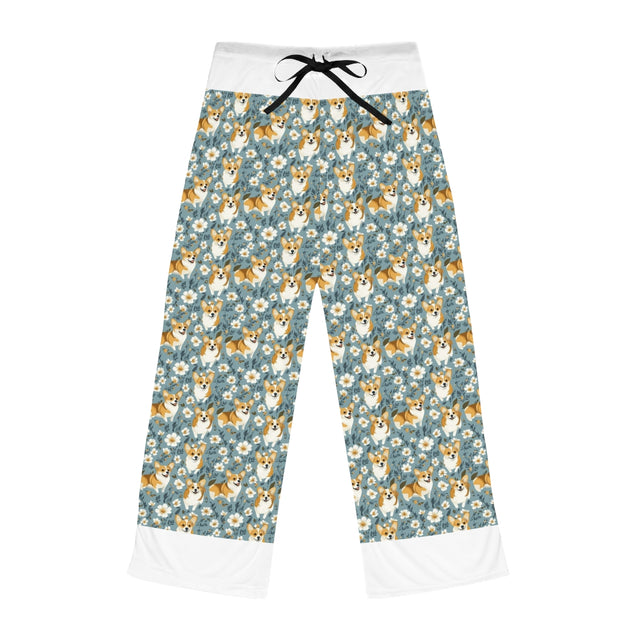 Meadow Bloom Corgis Pajama Pants
