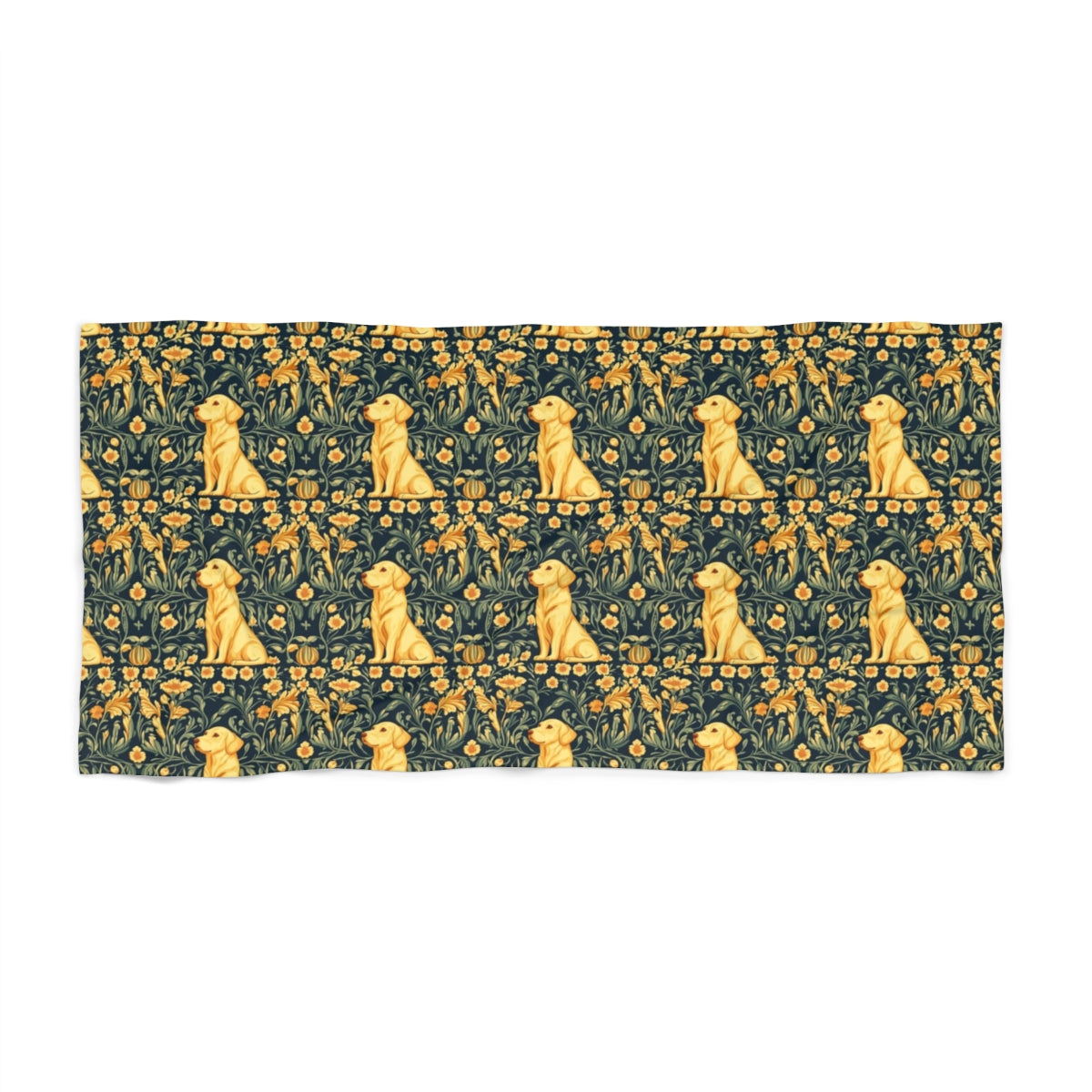 Midnight Bloom Labs Beach Towel
