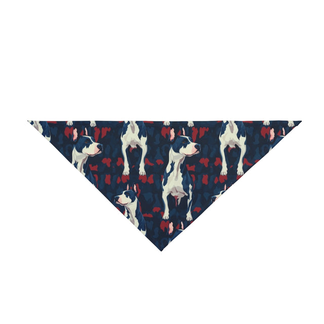 Midnight Camouflage Danes Pet Bandana