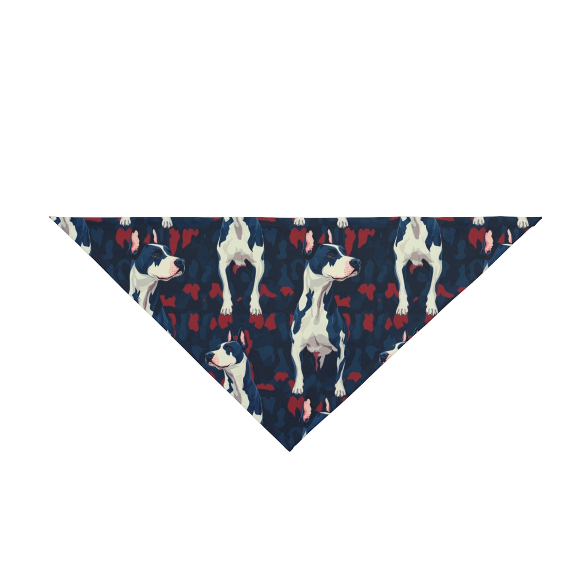 Midnight Camouflage Danes Pet Bandana