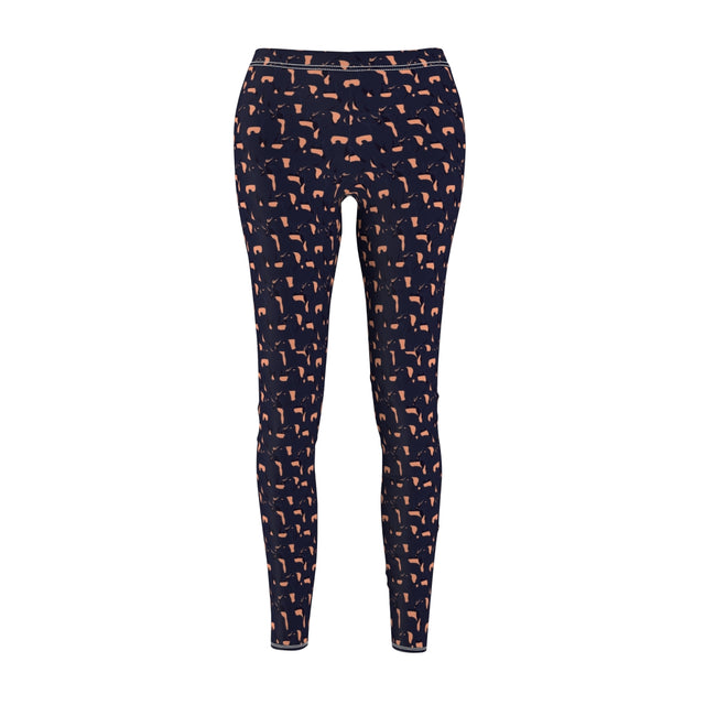Midnight Dachshund Dreams Leggings