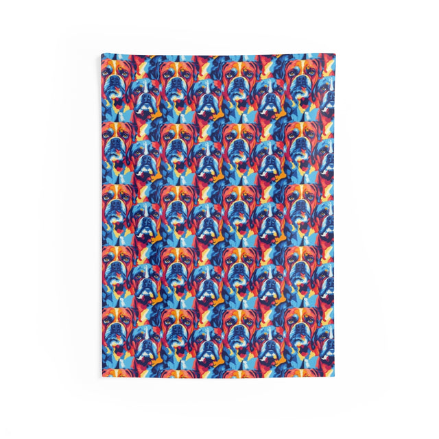 Midnight Electric Boxers Wall Tapestry