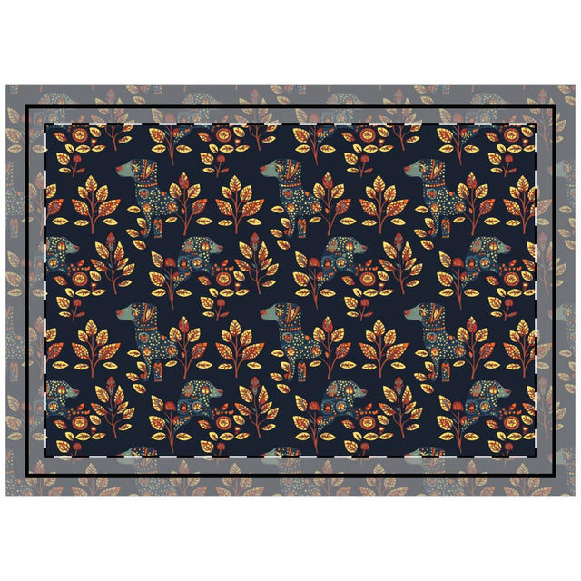 Midnight Folk Labs Throw Pillow