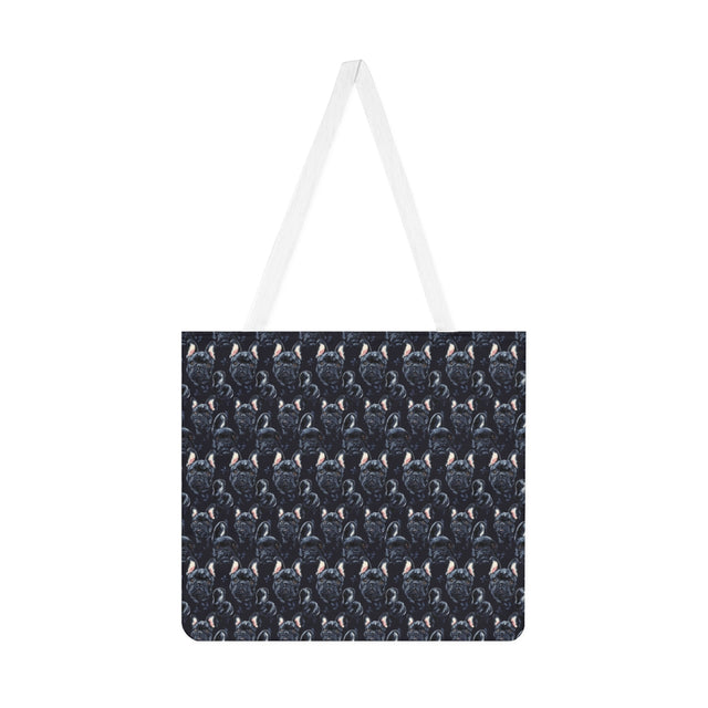 Midnight Frenchie Dreams Tote Bag