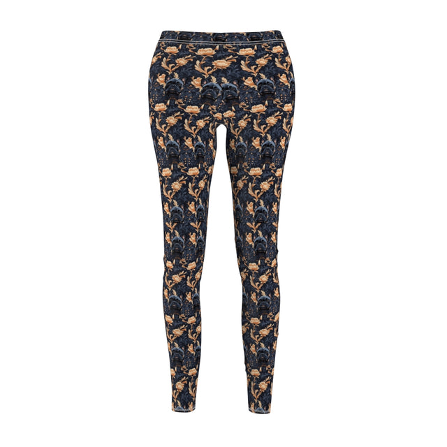 Midnight Frenchie Elegance Leggings