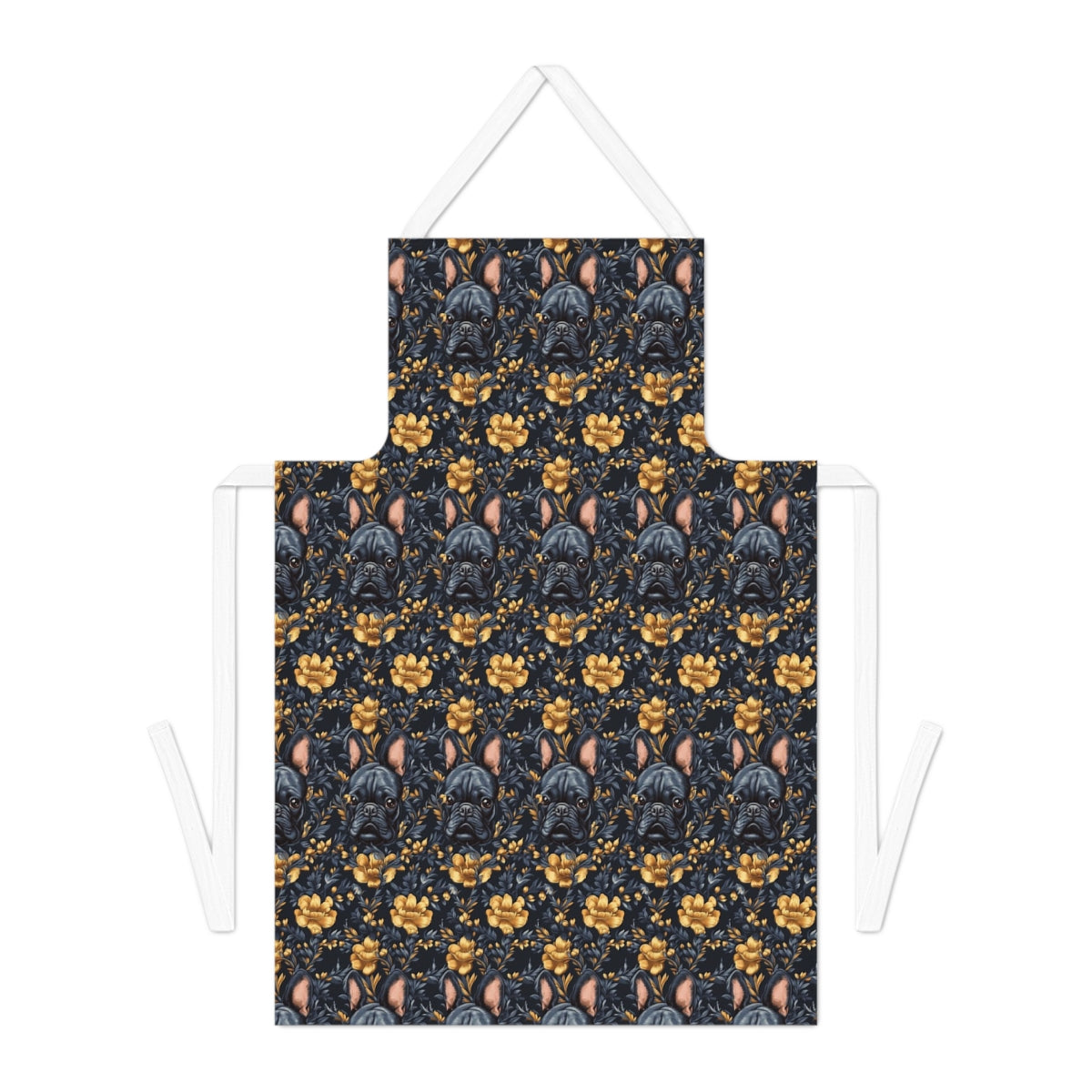 Midnight Garden Frenchies Apron