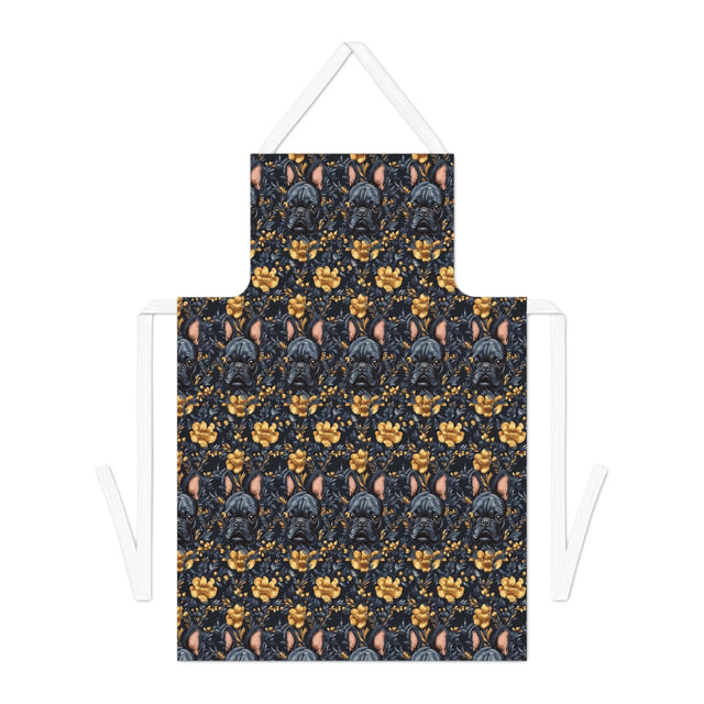 Midnight Garden Frenchies Apron