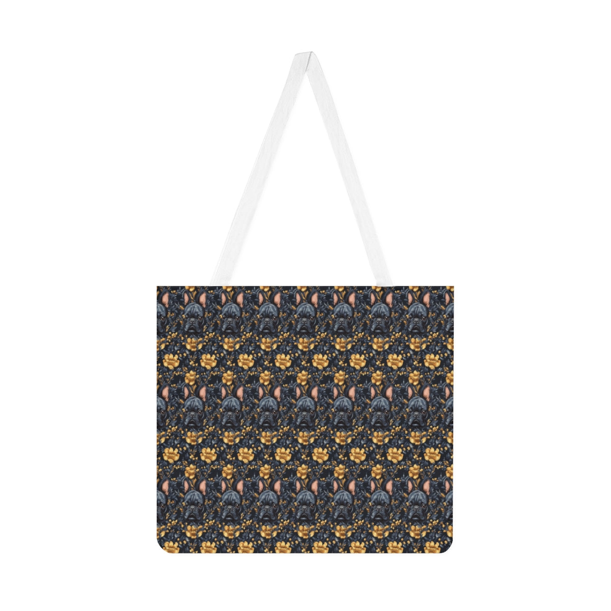 Midnight Garden Frenchies Tote Bag