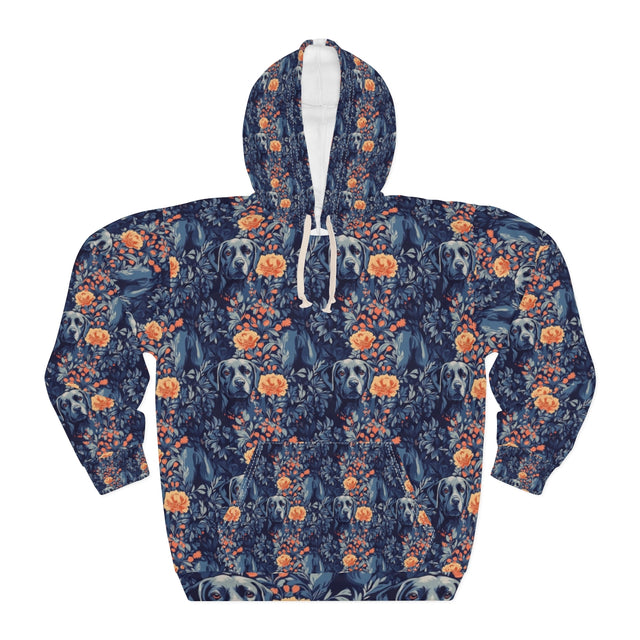 Midnight Garden Labradors Hoodie