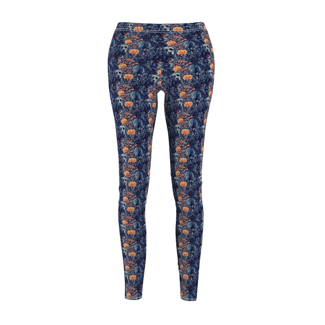 Midnight Garden Labradors Leggings