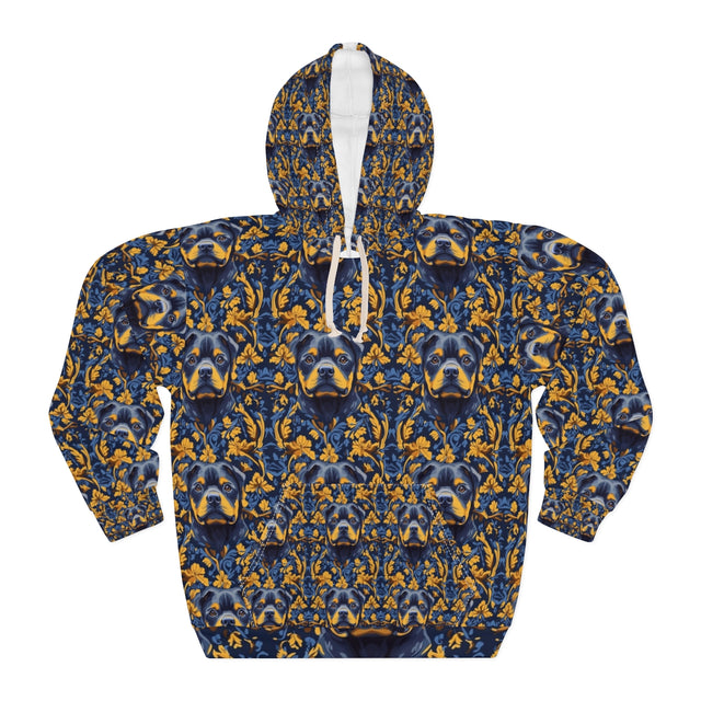 Midnight Gilded Rottweilers Hoodie
