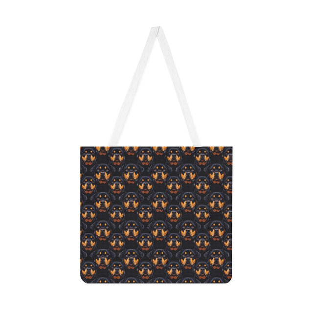 Midnight Guardian Rottweilers Tote Bag