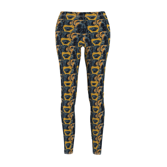 Midnight Linocut Labs Leggings