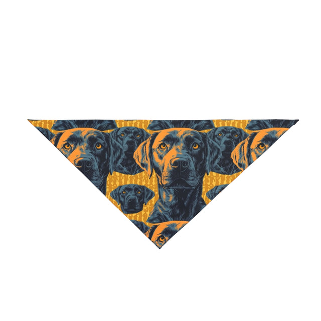 Midnight Linocut Labs Pet Bandana